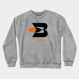 Defunct Buffalo Braves Basketball 1970 Crewneck Sweatshirt